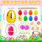 210 Pcs Bright Colors Plastic Easter Eggs Bulk, 2.3 ", Fillable Empty Easter Eggs for Fillling Candy, Treats, Easter Hunt Basket Suffers Fillers, Easter Theme Party Favors